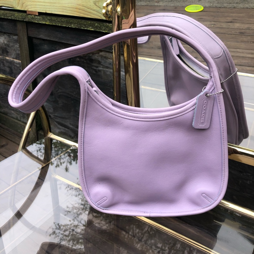 Small Lilac Coach Handbag